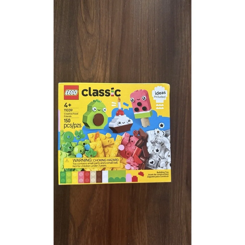 LEGO Classic Creative Food Friends Model #11039 150 Pc Building Kit Ages 4 & Up
